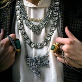 Style Crush : Stacked Necklaces